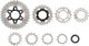 Shimano Cassette Ultegra CS-R8000 de 11 velocidades - plata/11-30