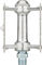 MKS SYLVAN TRACK Plattformpedale - silber