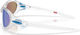 Oakley Lunettes de sport Portal Jacket - matte clear | prizm sapphire