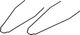 SKS Stay Set for Bluemels Rear Cable Line - black/55 mm