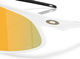 Oakley Lunettes de sport RSLV - matte white/prizm 24k