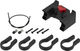 Rixen & Kaul KLICKfix Handlebar Adapter Universal - black-red