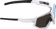 Bliz Lunettes de sport Fusion Small - matte white/brown-blue