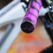 Unleazhed Puños de Manillar G1 - purple-black