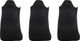 GripGrab Classic No Show Summer Socks 3-Pack - black/41 - 44