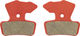 Kool Stop Pastillas de freno Disc Aero-Kool para SRAM/Avid - orgánico-aluminio/SR-003