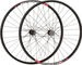 bc basic Juego de ruedas Trail XT Disc Center Lock 29" - negro | 29" set (RD 9x100 + RT 10x135) Shimano
