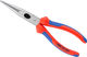 Knipex Alicates de punta plana con filo de corte - rojo-plata