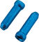 Jagwire Embouts pour Câbles de Vitesses et de Frein Crimp - 10 pièces - blue