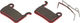 Jagwire Bremsbeläge Disc für Shimano - semi-metallisch - Stahl/SH-001