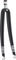 Columbus Fourche en carbone minimaliste - carbone/1"/100 mm/Blocage Rapide 5 mm/28"/45 