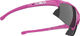 Bliz Lunettes de sport Hybrid Small - matte rose/smoke-silver