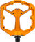 crankbrothers Pedales de plataforma Stamp 7 LE - naranja/small