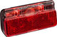 busch+müller Toplight Line Brake Plus LED Rücklicht mit Bremslicht mit StVZO - rot-schwarz/50 mm