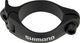 Shimano Schelle SM-AD91 für Dura-Ace / Ultegra / 105 / GRX Anlöt-Umwerfer - schwarz/34,9 mm
