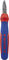 Knipex Pince Coupante - rouge-bleu
