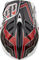 Troy Lee Designs Casque Intégral D4 Polyacrylite MIPS - block charcoal-red/55 - 56 cm
