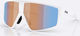 Bliz P002S Sports Glasses - white | nano optics nordic light coral-orange-blue multicolor
