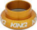 Chris King GripNut Bold EC30/25,4 - EC30/26 Gewindesteuersatz - gold/1"/EC30/25,4 - EC30/26