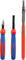 Knipex Pro Pliers Set - red-blue
