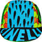 Cinelli Art Program Cycling Cap - ana benaroya-poseidon/one size