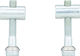 Thomson Tornillo para tijas de sillín Dropper - plata