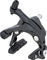 Shimano 105 Felgenbremse BR-R7000 - silky black/Hinterrad