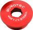Burgtec Kurbelarmschraube für Shimano Hollowtech II/E-Bike Motor - race red