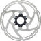 Tektro TR-45 Center Lock Brake Rotor for E-bikes - black-silver/203 mm