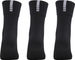 GripGrab Lightweight SL Summer Socks 3-Pack - black/41 - 44