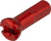 Sapim Polyax Aluminium-Nippel - 20 Stück - rot