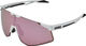 uvex Lunettes de Sport pace perform S CV - white mat/pushy pink