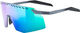 uvex pace stage S CV sports glasses - grey matte | mirror green