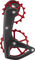 CeramicSpeed Sistema de engranajes OSPW RS 5-Spoke para SRAM RED AXS / Force AXS - red/15 dientes (rueda guía), 19 dientes (rueda tensora)