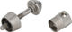 Pitlock Sicherung Set 12 Lampe - silber/33 mm