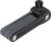 ABUS Candado plegable Bordo Lite Mini 6055K con soporte SH - black/60 