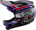 Troy Lee Designs D4 Polyacrylite Fullface Helm - linear black/57 - 58 cm