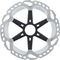 Shimano RT-MT800 Center Lock Brake Rotor for XT w/ Magnet + Internal Teeth - silver-black/203 mm