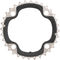 Shimano Plato SLX FC-M670 10 velocidades - negro/32 dientes