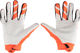 100% Ridefit Full Finger Gloves - fluo orange | XL