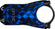 BEAST Components MTB 31.8 Stem - carbon-blue/60 mm 0°