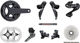 Shimano Ultegra Di2 R8150 Groupset 2x12 - anthracite/34-50/11-34/without/172,5 mm/Braze-on