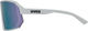 uvex Lunettes de Sport sportstyle 237 - white mat/mirror lavender