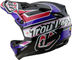 Troy Lee Designs D4 Polyacrylite Fullface Helm - linear black/57 - 58 cm