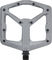 crankbrothers Stamp 3 Platform Pedals - grey/large