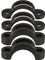 Profile Design Bracket Riser Kit - black/15 mm