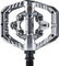Title MTB CONNECT click/platform pedals - chrome/105 mm/90 mm