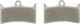 Trickstuff Disc POWER+ Brake Pads for Trickstuff - organic - steel/TR-004