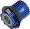 tune Kit de conversion avec corps de roue libre standard pour axe traversan - bleu/Shimano Micro Spline