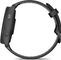 Garmin Forerunner 265 Smartwatch mit Schnellwechsel-Silikon-Armband 22 mm - schwarz
